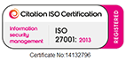 ISO Certification 27001 (2013)